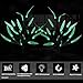 Solar Power Tree Light Colorful Light Garden Outdoor Yard Lawn seenlast Landscape Lamp Perfect for Home Festival Party Wedding Christmas Indoor Outdoor Decoration 2 Set (Leaves)