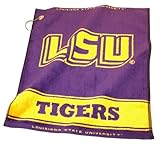 LSU TIgers Woven Towel from Team Golf
