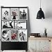 iTecFreely Magnetic Photo Pocket Frame, Holds 4 x 6 Inches Photo for Refrigerator, Picture Frames with Double-Sided Adhesive for Wall, Kitchen, Locker, or File Cabinet
