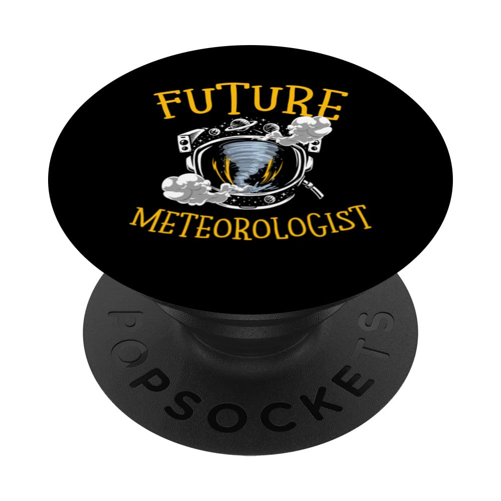 Future Meteorologist Hurricane Chaser Weather Forecaster PopSockets Swappable PopGrip