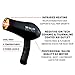 Skin Research Institute Salon Dry Pro - Red Light Therapy Professional Salon Ceramic Ionic Volumizer, Styler, Hair Blow Dryer 1875W Dual Voltage | Free Concentrator Diffuser and Comb Attachments…