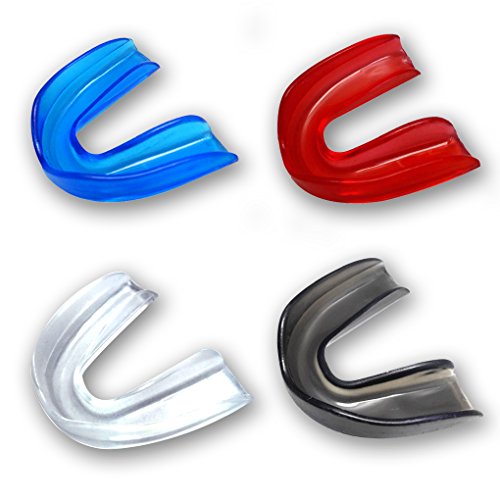 Zooshine 4 sets adults moldable mouth guards box packag…
