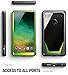 Essential Phone PH-1 Case, Poetic Guardian [Revised Version] [Scratch Resistant] [360 Degree Protection] Full-Body Rugged Clear Bumper Case with Built-in-Screen Protector for Essential PH-1 Green