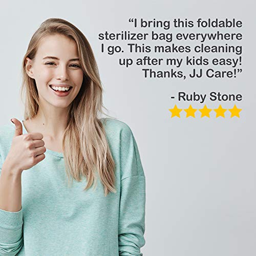 JJ CARE UV Light Sanitizer Bag, Large UV Sterilizer Bag, Multipurpose