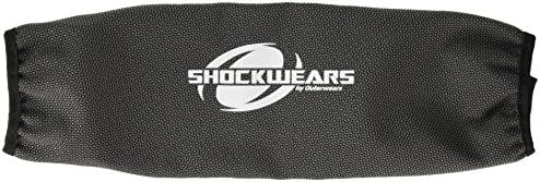 Outerwears Shock Cover, Shockwears Armor, 17 in Long, 3.000 in OD, Elastic Ends, Hook and Loop Closure, Polyester, Black, Each