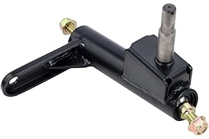 Xiaoyudou Left Spindle Steering Knuckle & Ball Joint Assembly Compatible with The Coleman Powersports CK196-T & KT196, 196cc 6.5 Hp Replacement for Gas Powered Go-Karts