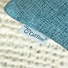 CaliTime Pack of 2 Cozy Throw Pillow Covers Cases for Couch Sofa Home Decoration Solid Dyed Soft Chenille 18 X 18 Inches…