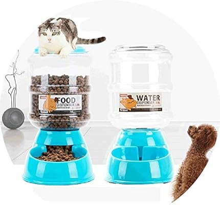 Automatic Feeder Water Supply Pet Supplies Up To 15 Days Of