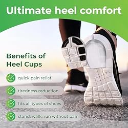 Gel Heel Pads, 2 Pack, FSA HSA Eligible, for