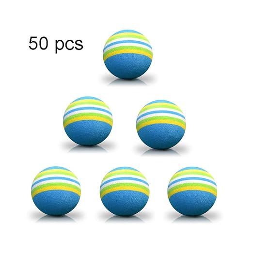 Ou-Ruo-LaM-sport Pelotas de Golf 50 unids Esponja Pelota de Golf ...