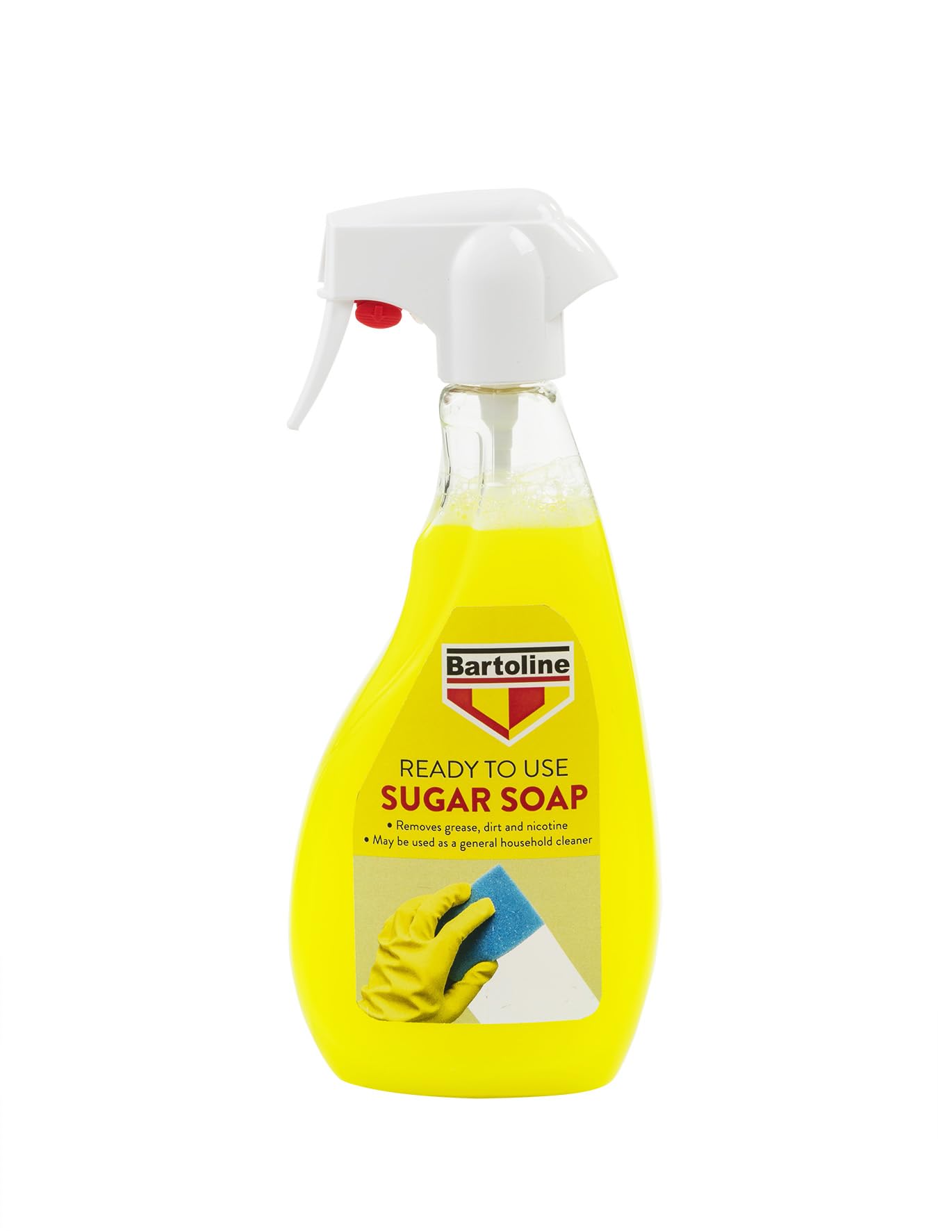Bartoline Ready to Use Sugar Soap Spray 500ml – Multi-Surface Cleaner & Pre-Paint Cleaner