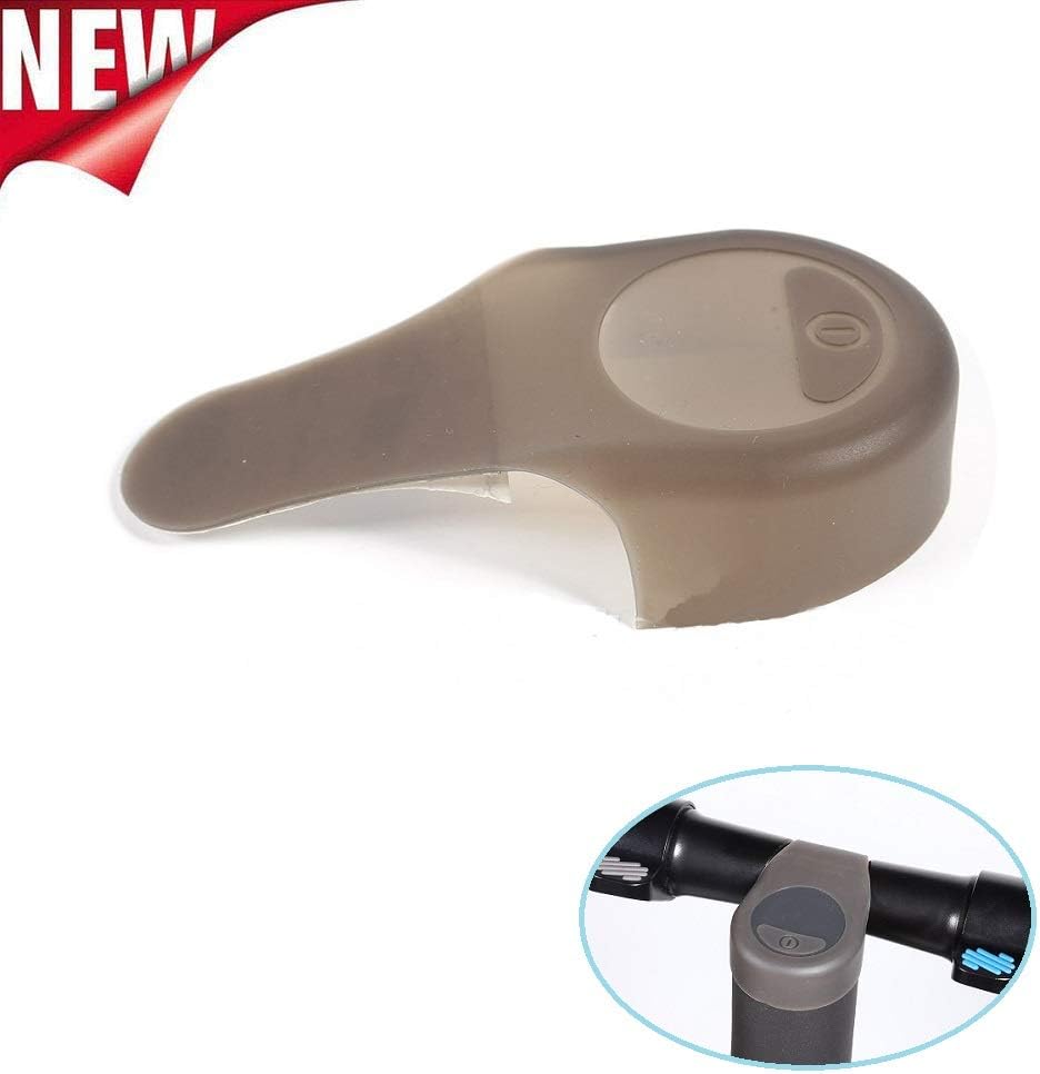 aibiku Silicone Cover Protect for Segway Ninebot KickScooter ES1 ES2 ES3 ES4 LED Display (Gray)