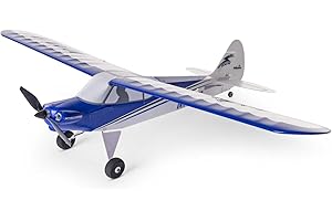 HobbyZone RC Airplane Sport Cub S 2 615mm RTF Everything Needed to Fly is Included/Safe Technology HBZ444000,White/Blue
