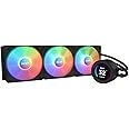 NZXT Kraken Elite RGB 360- RL-KR36E-B1-360mm AIO CPU Liquid Cooler - Customizable 2.36" Wide-Angle LCD Display for GIFS, Images, Performance Metrics - 3 x F120 RGB Core Fans - Black