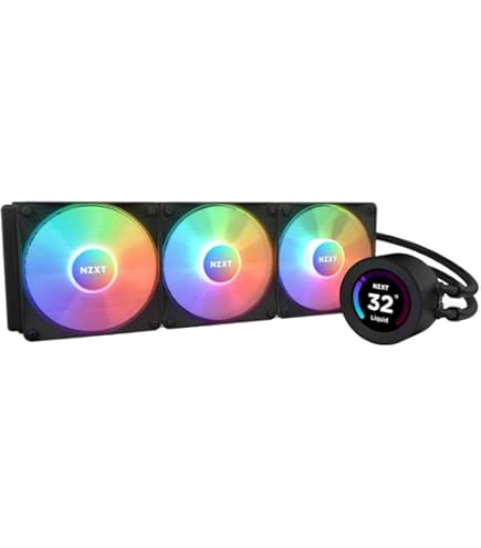 Water Cooler NZXT Kraken Elite 280 RGB - 280mm c/Display, RGB