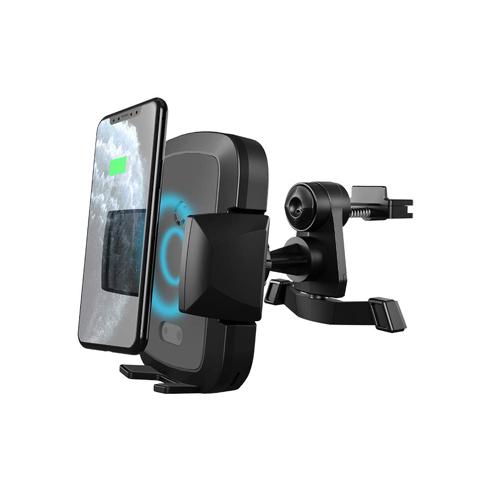 Cygnett ExoDrive Wireless 10W SmartPhone Car Charger & Automated Vent Mount - Car Phone Mount, Phone Stand - Car Phone Mount, Phone Stand