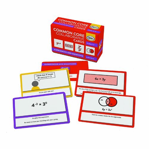 Didax Educational Resources Common Core Collaborative Cards-Expressions & Equations
