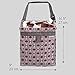 High Road TrashStash Hanging Car Trash Can and Garbage Bag with Push-Close Cover and Waterproof Bin for Cars, SUVs and Trucks (Sahara, 3 Gallon)