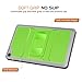 MoKo Case for All-New Amazon Fire HD 8 Tablet (7th Generation, 2017 Release Only) - [Heavy Duty] Shockproof Full Body Rugged Cover with Built-in Screen Protector for Fire HD 8, GREEN & GRAY