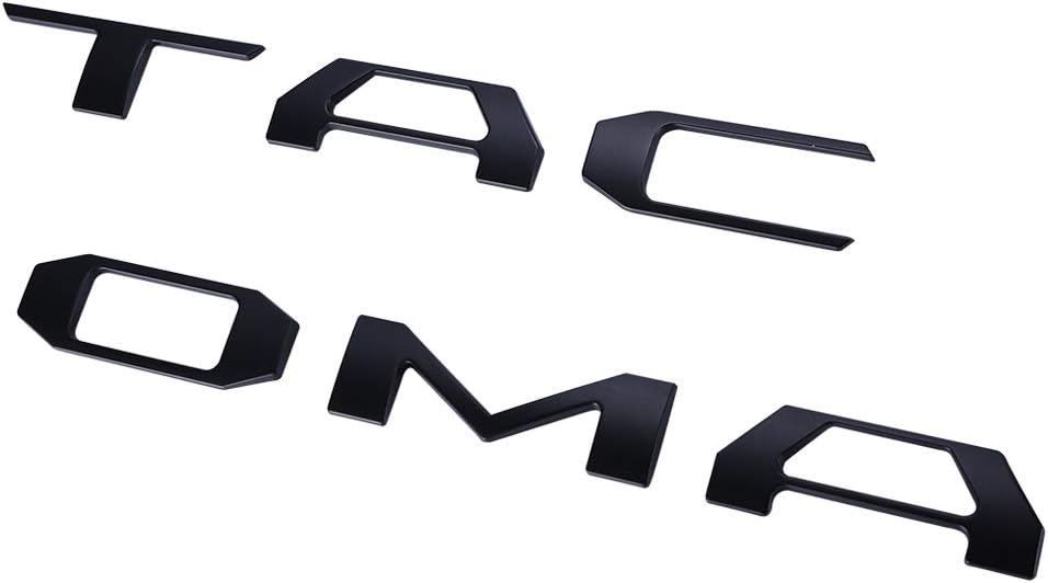 JDMCAR 3D Zinc alloy Tailgate Insert Letters
