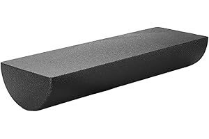 Half Foam Roller - High Density Foam Roller | Balance Half-Shaft | Smooth Surfacе, Yoga Pilates Fitness Equipment, Muscle Str