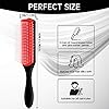 9-Row-Styling-Hairbrush-Cushion-Brush-Nylon-Bristle-with-Anti-static-Rubber-Pad-Hair-Tools-for-Blow-Drying-Hair-Styling-Detangling-Volumizing-Separating-Shaping-Defining-Curls-75-Inch-Long Patelai 9-Row Styling Hairbrush Cushion Brush Nylon Bristle with Anti-static Rubber Pad, Hair Styling Tools for Blow…