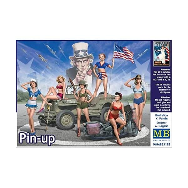 Master Box MB35183 - 1/35 Pin-up Figur – Bild 3