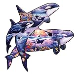 Orcas at Play a 1000-Piece Jigsaw Puzzle by Sunsout Inc.