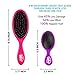 Wet Brush Original and Mini Hair Brush - Pink and Purple - Ultra-soft IntelliFlex Bristles - Travel Size Brush Glides Through Tangles With Ease For All Hair Types - For Women, Men, Wet And Dry Hair