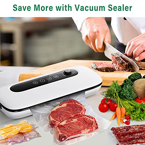 Vacuum Sealer Machine, Vacuum Sealers Powerful Air Sealing 60Kpa