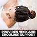 GripMAX Premium Spa Bath Pillow Pad for Tub with Gripping Suction Cups, Super Soft, Waterproof Luxury Pillows, Large Size, 14.5 Inch x 11 Inch, Head and Neck & Shoulder Support on Smooth Tubs
