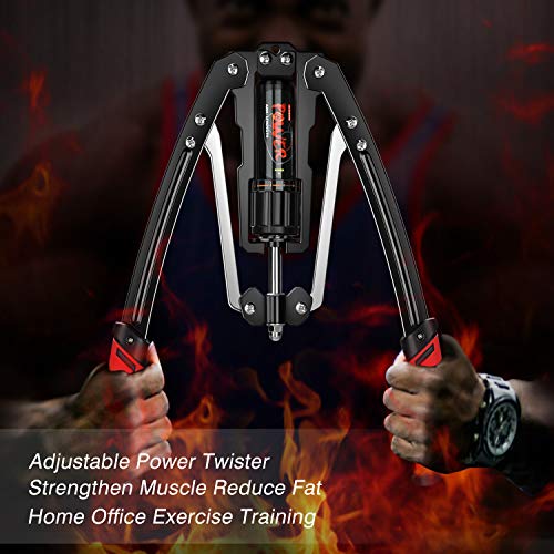 Ulalov-Power-Twister-Arm-Exerciser-Arm-Muscle-Training-Machine-Adjustable-Hydraulic-Pressure-22-440lbs-Power-Twister-Bar-Adjustable-for-Men-and-Women-Home-Fitness-Equipment