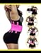 Welcos Women's Waist Cincher Trainer Body Belt Shaper Workout Gym Slimming Girdle Corset Shapewear Rose M
