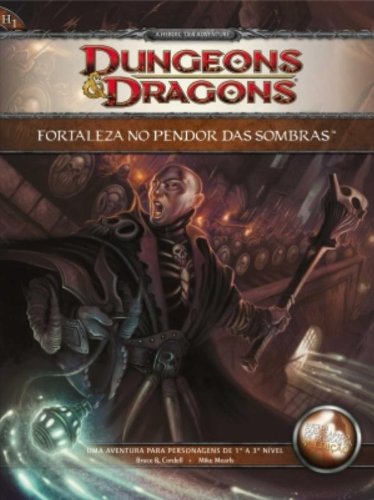 Livro Dungeons Dragons. Fortaleza No Pendor Das Sombras