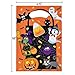 Gift Boutique 96 Halloween Bags Plastic Goody Trick Or Treat Bags; Halloween Kids Party Favor Supplies 6 3/4