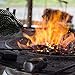 BBQ Grill Gloves [1472℉ NEWEST] EN407/EN420 CE Heat Resistant - Oven Silicone Glove Fireproof for Smoker Baking - High-temp Barbecue Grilling Potholders - Heat-insulated Cooking Mitt, X-Long