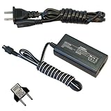 HQRP AC Adapter for Sony Cyber-shot DSC-HX200V / DSCHX200V / HX200V Digital Camera plus HQRP Euro Plug Adapter