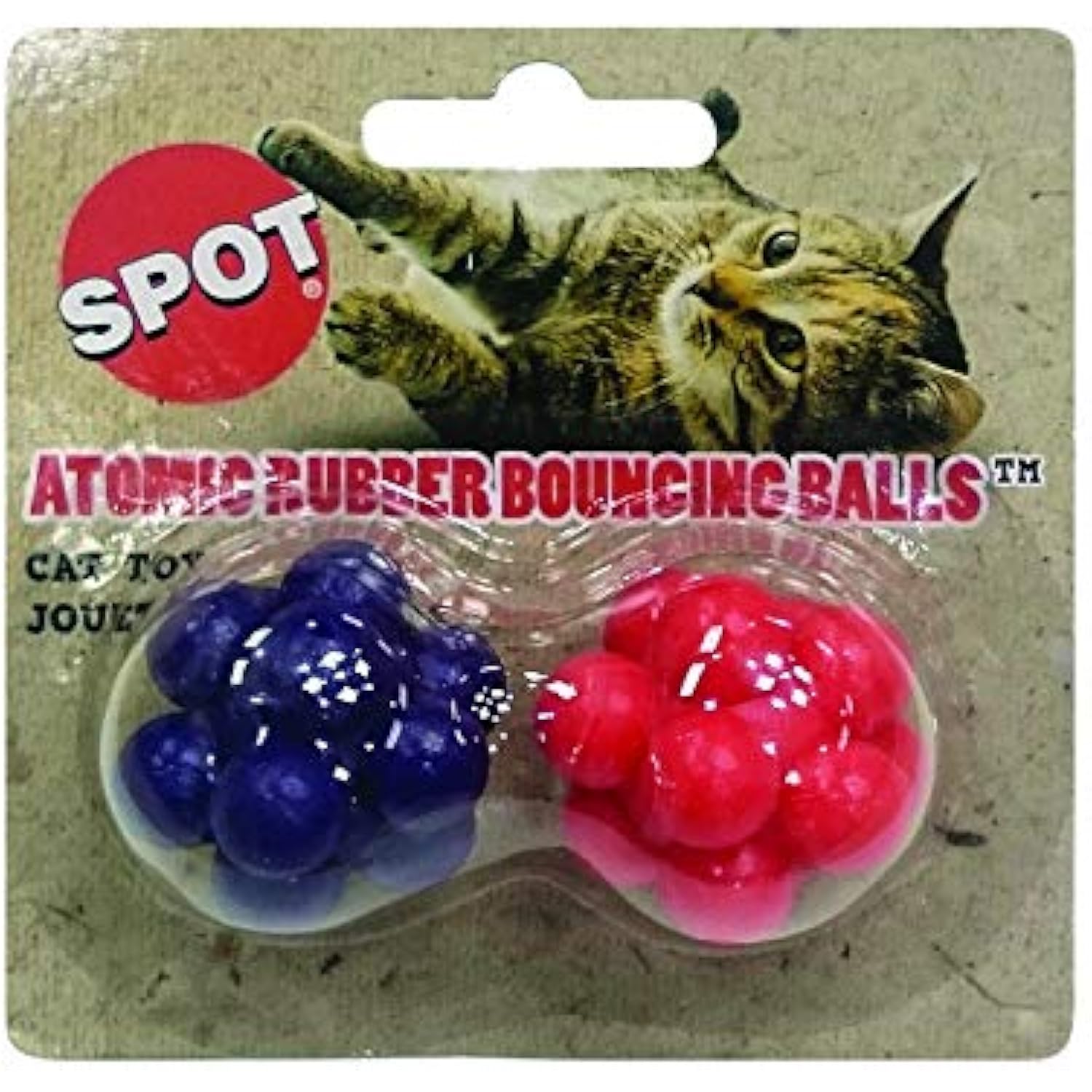 Ethical Atomic Bouncing Ball Cat Toy, 2Piece (colors may vary) eBay