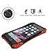 Carbon Fiber Aluminum Metal Gorilla Glass Heavy Duty iPhone 6s Plus/6 Plus Case(5.5