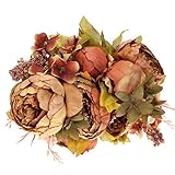 KINGSO Artificial Peony Silk Flowers Bouquet Home Wedding Decoration