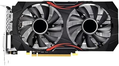 Oikabio RX580 8GB GDDR5 Graphics Card PCIe 3.0 2048SP Dual Fan Gaming Mining