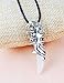 Retro Men's Stainless Steel Pendant Wolf Tooth Tribal Necklace Chain