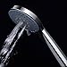 Shower Head,Exwell Five-Mode Low Flow Handheld Rain Shower Heads for Bathroom,Bathroom Accessories with 10M of Teflon Tape(4