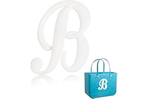 Yonuni Letter Charms for Baby Bogg Bag,Cute Alphabet Lettering Accessories Charm for X Large Bogg Bag, Large Size Charms for Handbag Beach Tote Bag