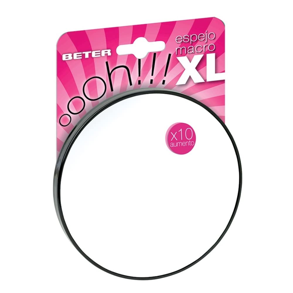 Beter Ohh - XL Mirror, 10x Magnification, with Suction Pads, 13 cm