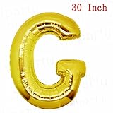 aiParty 30 inch Gold letters 