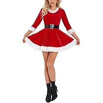 falda de santa claus para mujer