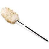 Rubbermaid Commercial Products Lambswool Duster, Telescoping Handle, 6ct | Lambswool Duster, Telescoping Handle 30&ndash;42 Inches, Ideal for Hard-to-Reach Areas