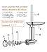 Metal Food Meat Grinder Attachment for KitchenAid Stand Mixers - Included Sausage Stuffer Accessory
