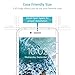 Syncwire Screen Protector for iPhone 8/7/6s/6 [3-Pack], Anti-Fingerprint 9H Tempered Glass Protective Screen for iPhone 8/7/6s/6 (Screen-Alignment Frame Included, Bubble-Free) [Not Edge to Edge]